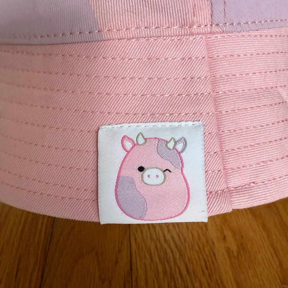 Squishmallow Bioworld Patty the Cow Bucket Hat ~ One Size Fits Most